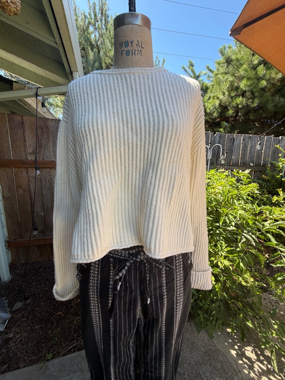 White Sweater by Franco size Large
